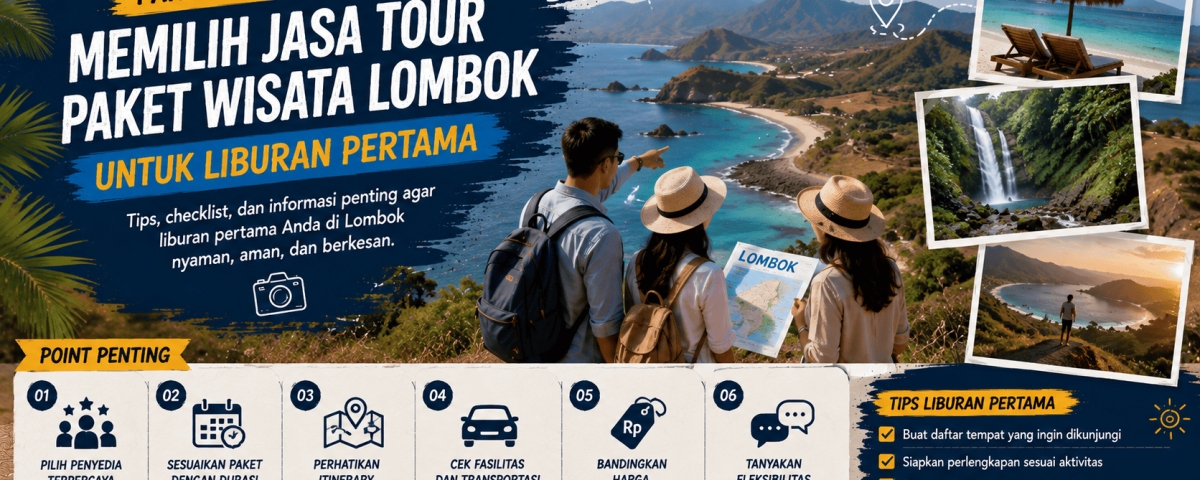 Panduan Lengkap Memilih Jasa Tour Paket Wisata Lombok untuk Liburan Pertama