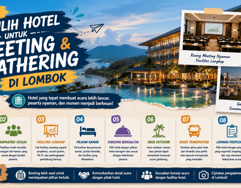 Tips Memilih Hotel untuk Meeting dan Gathering di Lombok